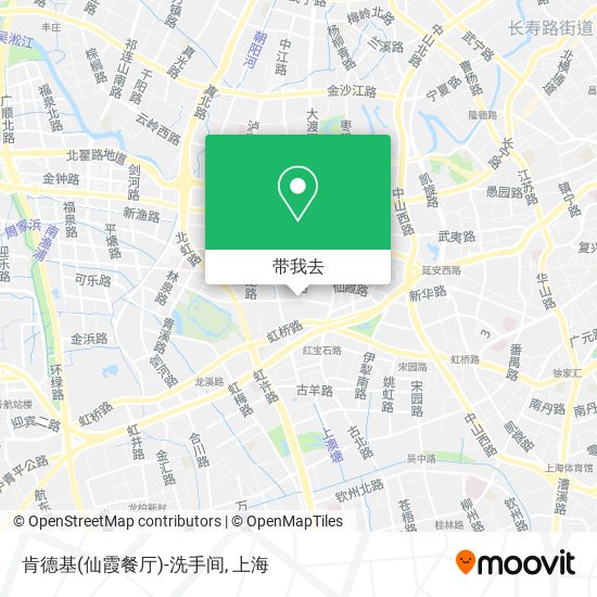 肯德基(仙霞餐厅)-洗手间地图