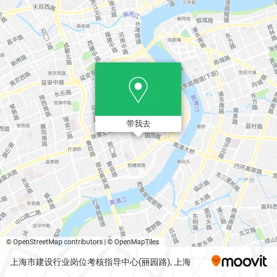 上海市建设行业岗位考核指导中心(丽园路)地图
