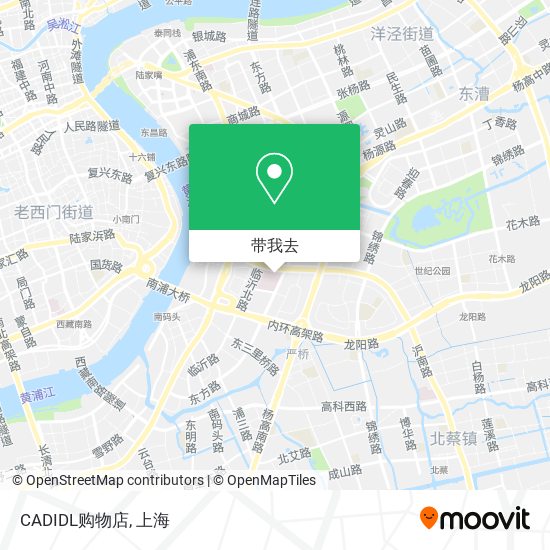 CADIDL购物店地图