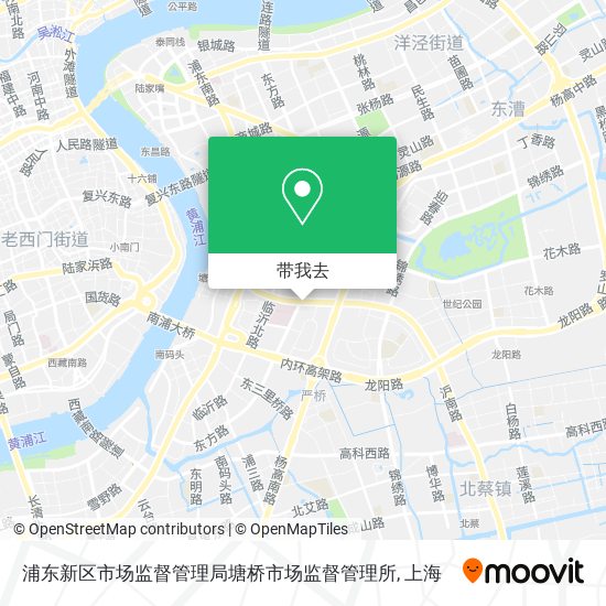 浦东新区市场监督管理局塘桥市场监督管理所地图