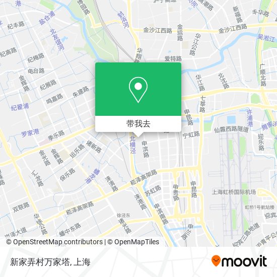 新家弄村万家塔地图