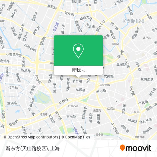 新东方(天山路校区)地图