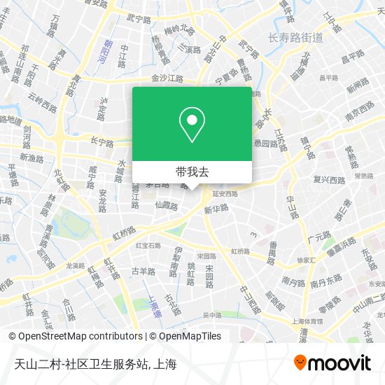 天山二村-社区卫生服务站地图