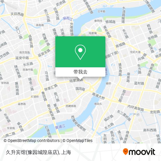 久升宾馆(豫园城隍庙店)地图