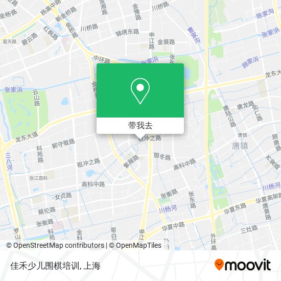 佳禾少儿围棋培训地图