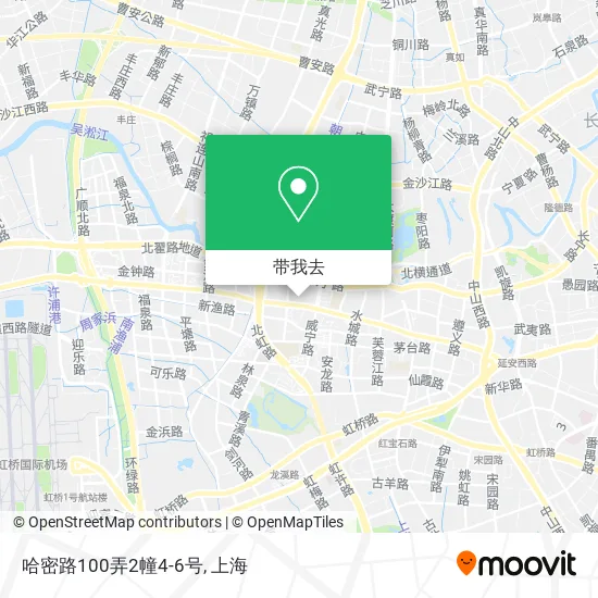 哈密路100弄2幢4-6号地图