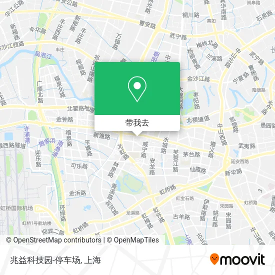 兆益科技园-停车场地图