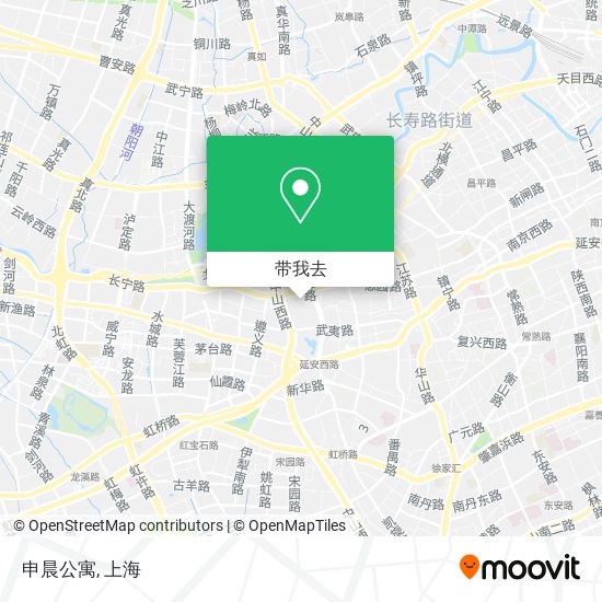 申晨公寓地图