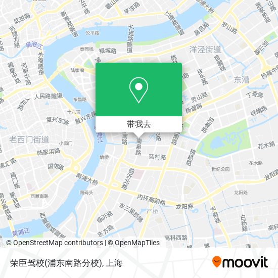 荣臣驾校(浦东南路分校)地图