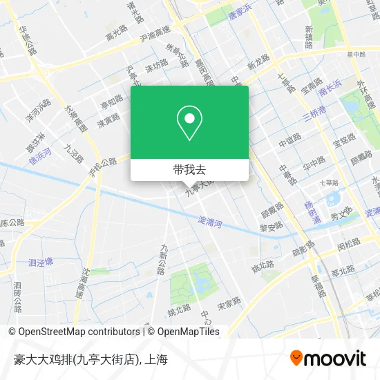 豪大大鸡排(九亭大街店)地图