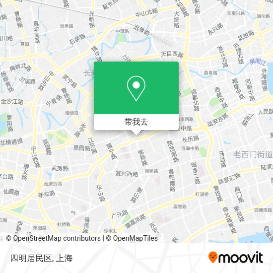 四明居民区地图