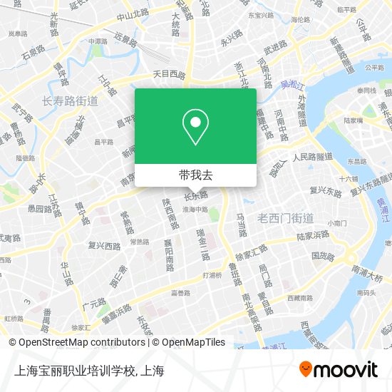 上海宝丽职业培训学校地图