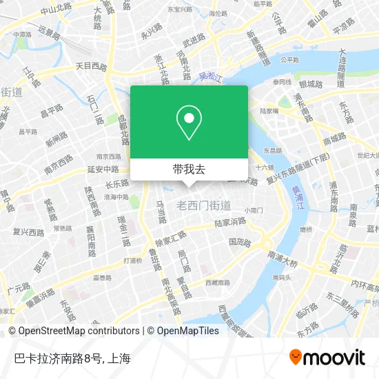 巴卡拉济南路8号地图