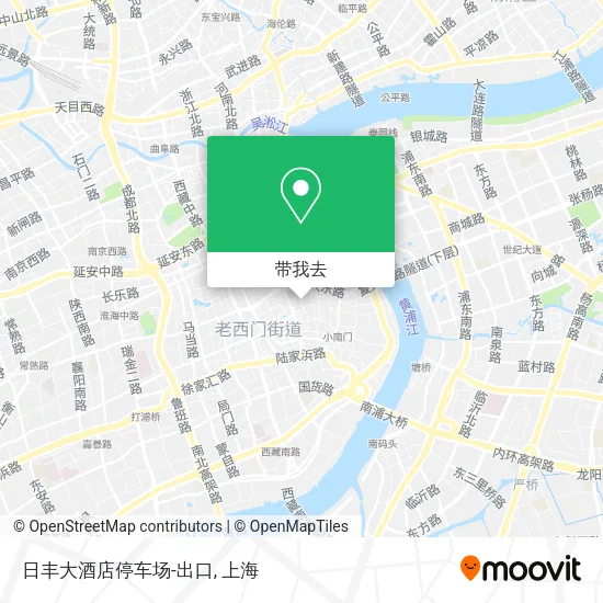 日丰大酒店停车场-出口地图