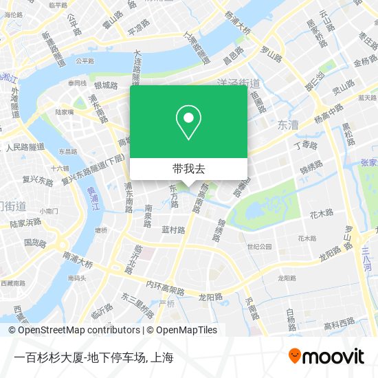 一百杉杉大厦-地下停车场地图