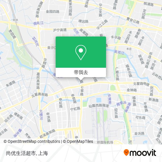 尚优生活超市地图