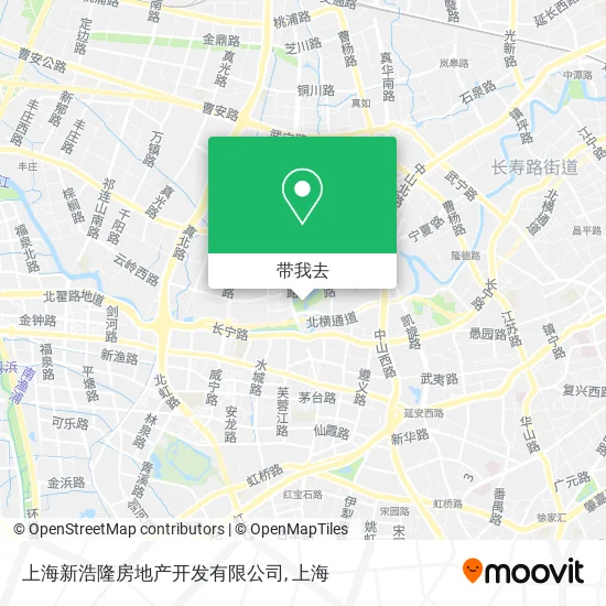 上海新浩隆房地产开发有限公司地图