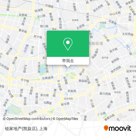 链家地产(凯旋店)地图