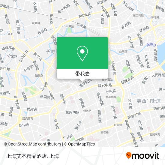 上海艾本精品酒店地图