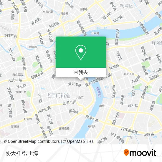 协大祥号地图