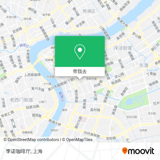 季诺咖啡厅地图