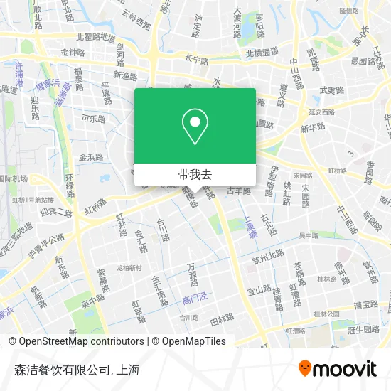 森洁餐饮有限公司地图