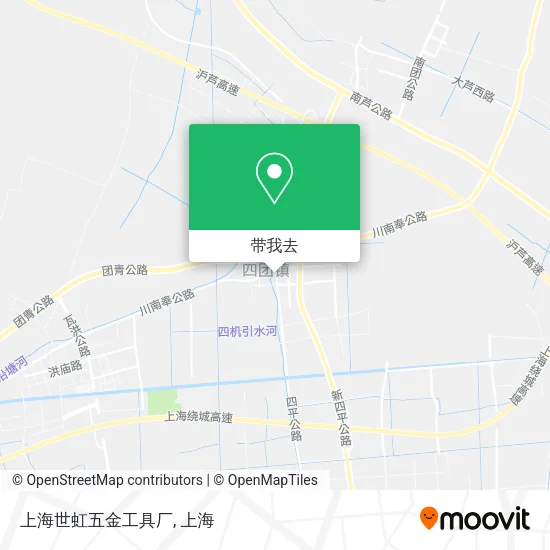 上海世虹五金工具厂地图