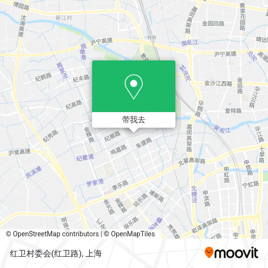 红卫村委会(红卫路)地图