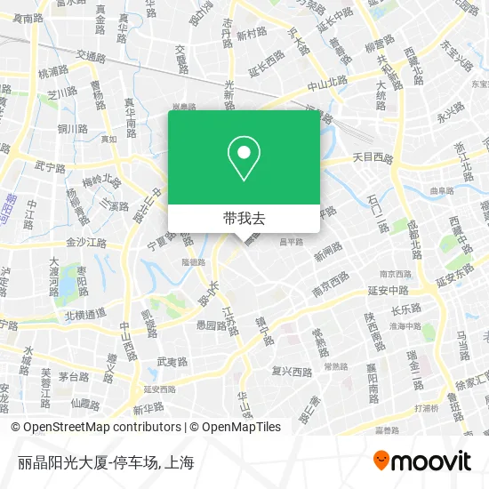丽晶阳光大厦-停车场地图