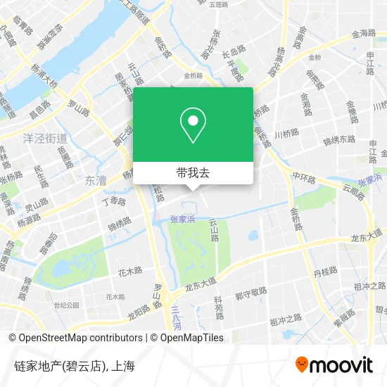 链家地产(碧云店)地图