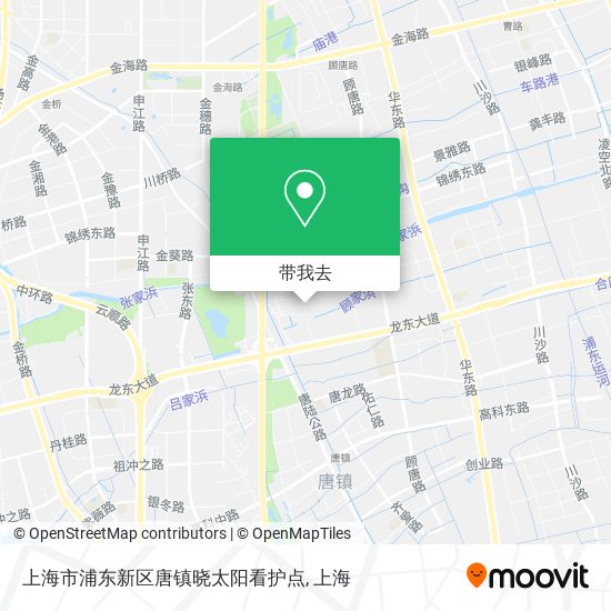 上海市浦东新区唐镇晓太阳看护点地图