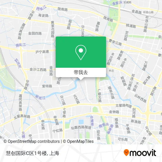 慧创国际C区1号楼地图
