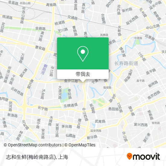 志和生鲜(梅岭南路店)地图