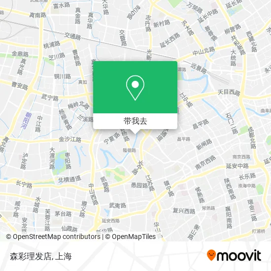 森彩理发店地图