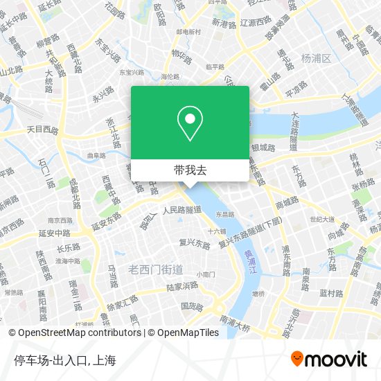 停车场-出入口地图
