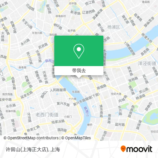 许留山(上海正大店)地图