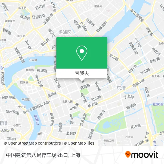 中国建筑第八局停车场-出口地图
