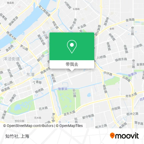 知竹社地图