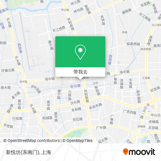 新悦坊(东南门)地图