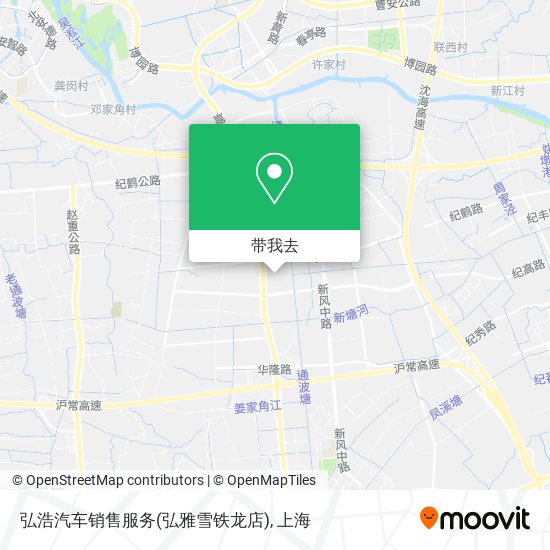 弘浩汽车销售服务(弘雅雪铁龙店)地图