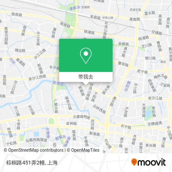 棕榈路451弄2幢地图