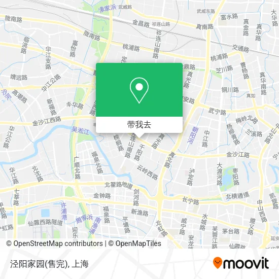 泾阳家园(售完)地图