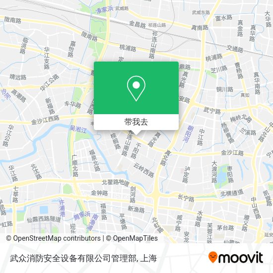 武众消防安全设备有限公司管理部地图