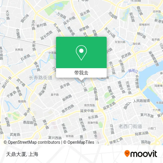 天鼎大厦地图