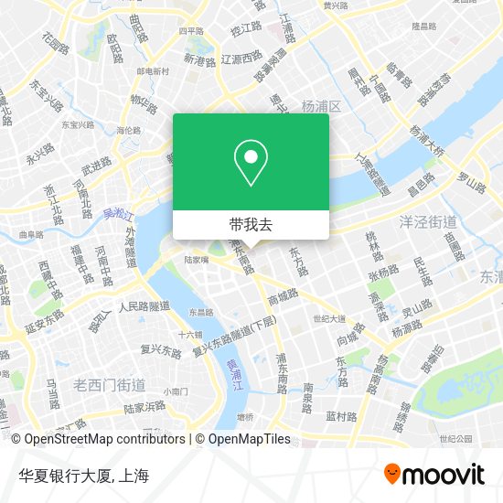 华夏银行大厦地图