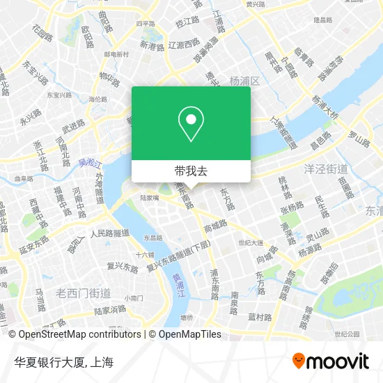 华夏银行大厦地图