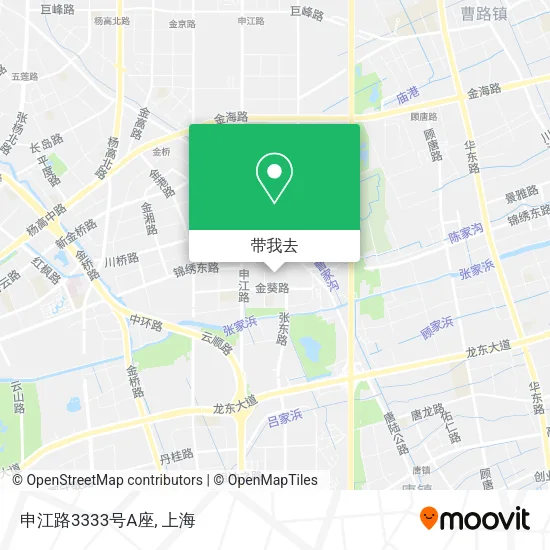申江路3333号A座地图