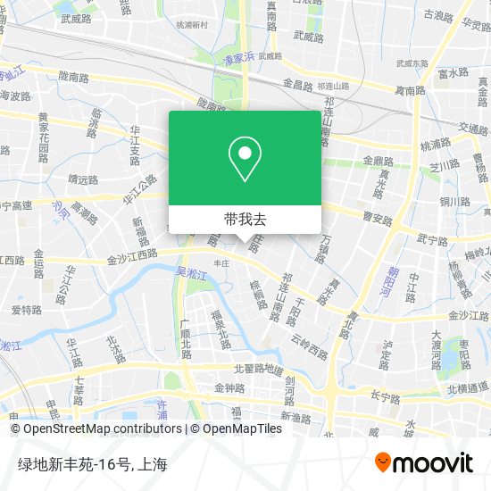绿地新丰苑-16号地图