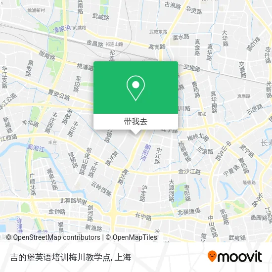 吉的堡英语培训梅川教学点地图
