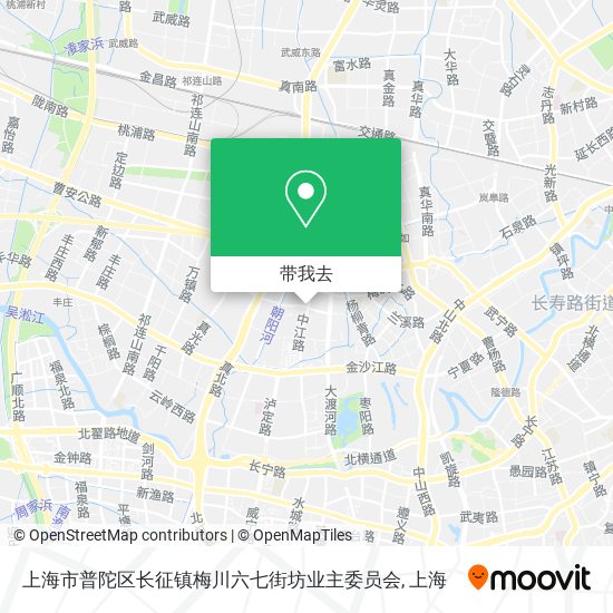 上海市普陀区长征镇梅川六七街坊业主委员会地图
